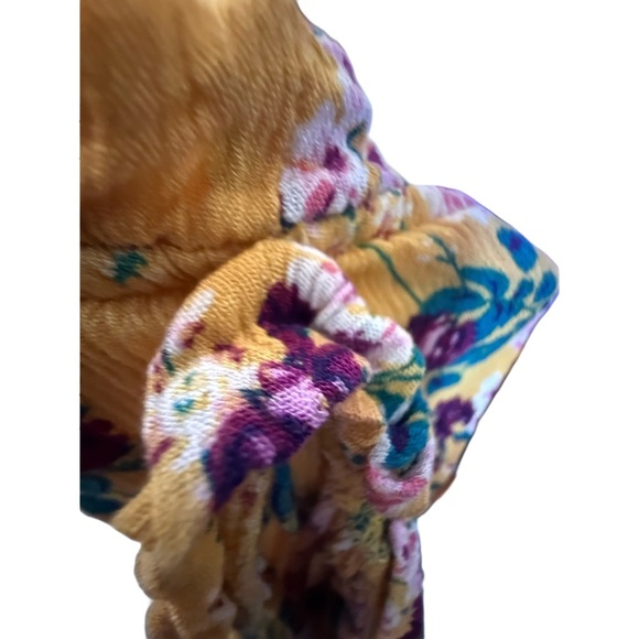 Peach Love California Off shoulder dress with attached long sleeves Size L - Picture 4 of 16